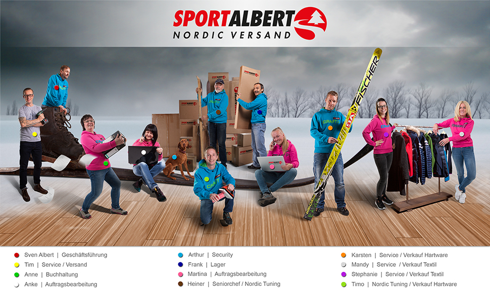 Sport Albert Mitarbiter Beratung